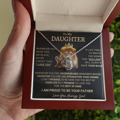 Heartfelt Gift for Daughter from Dad - I Love You