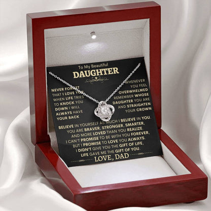Beautiful Gift for Daughter from Dad - I Will Always Have Your Back