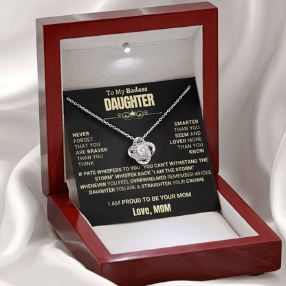 Empowering Gift for Daughter from Mom - I Am Proud To Be Your MOM