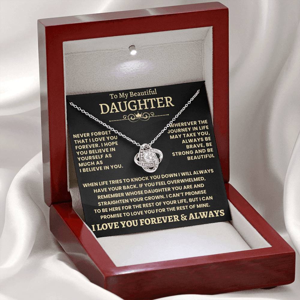 Heartfelt Gift for Daughter - Be Brave & Be Strong