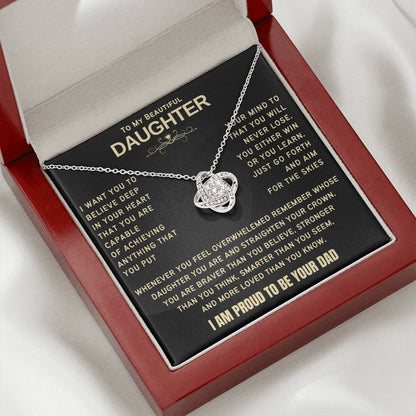 Heartfelt Gift for Daughter from Dad - Aim for Skies