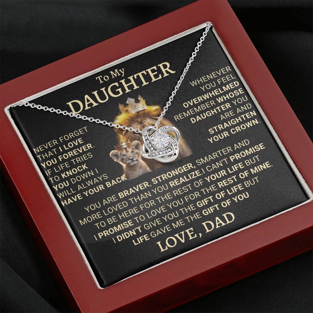Heartfelt Gift from Dad to Daughter - Life Gave Me The Gift Of You