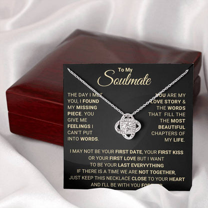 Gift for Girlfriend / Wife - Necklace with Message Card | Valentine’s & Anniversary Gift Ideas | Best Birthday Presents for Your Girlfriend / Wife