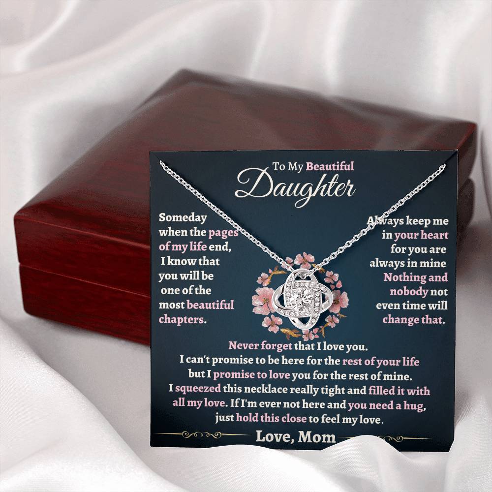 Heartfelt Gift for Daughter from Mom - Feel my love