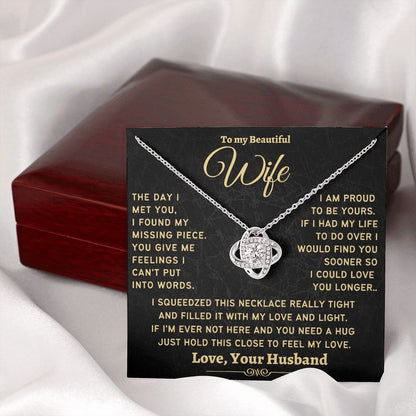 Unique gifts for your wife - Missing Piece