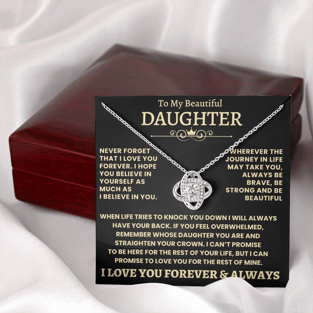 Heartfelt Gift for Daughter - Be Brave & Be Strong