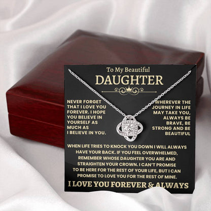 Heartfelt Gift for Daughter - Be Brave & Be Strong