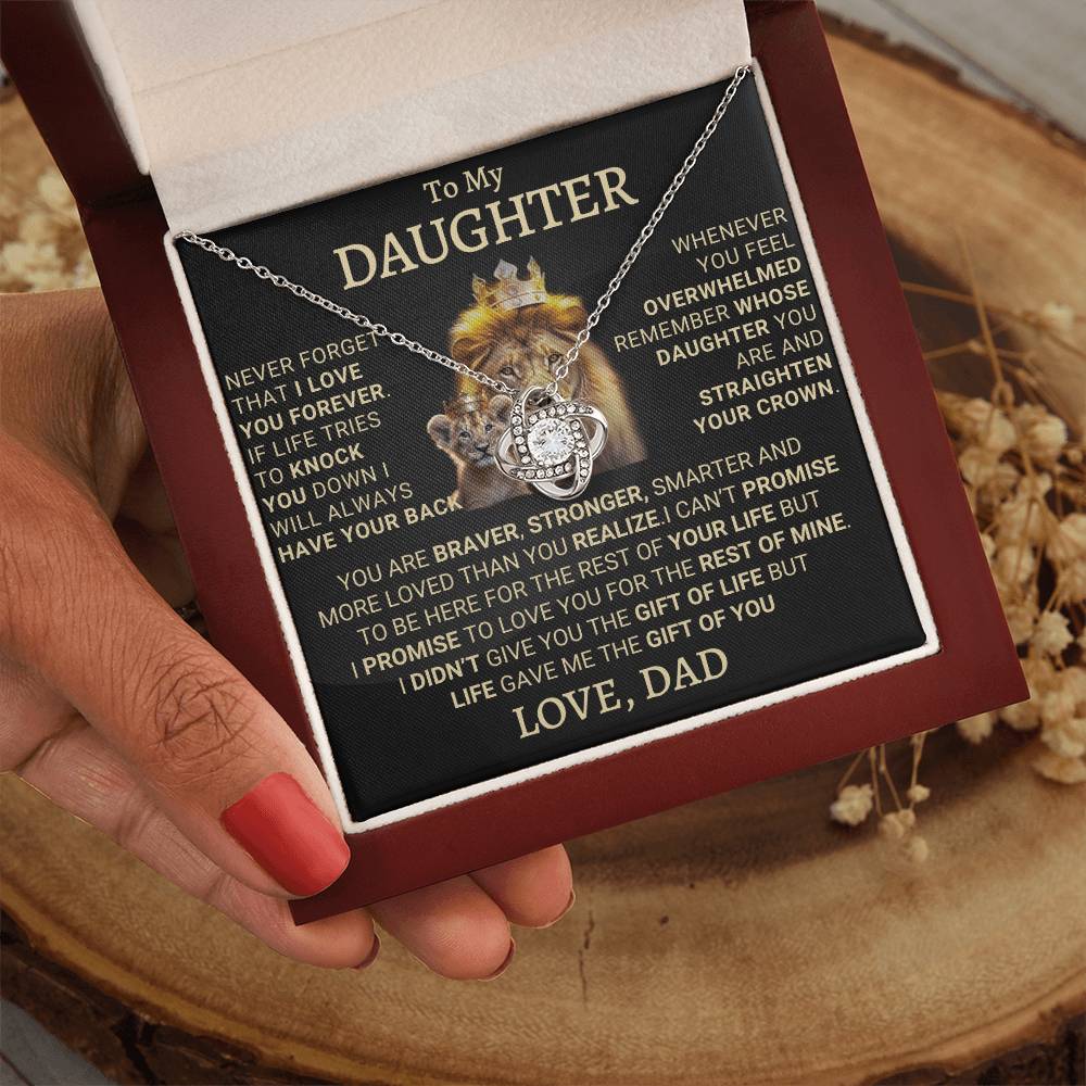 Heartfelt Gift from Dad to Daughter - Life Gave Me The Gift Of You