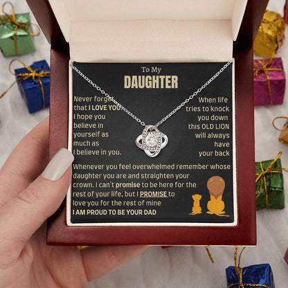 Heartfelt Gift for Daughter from Dad - I Love You