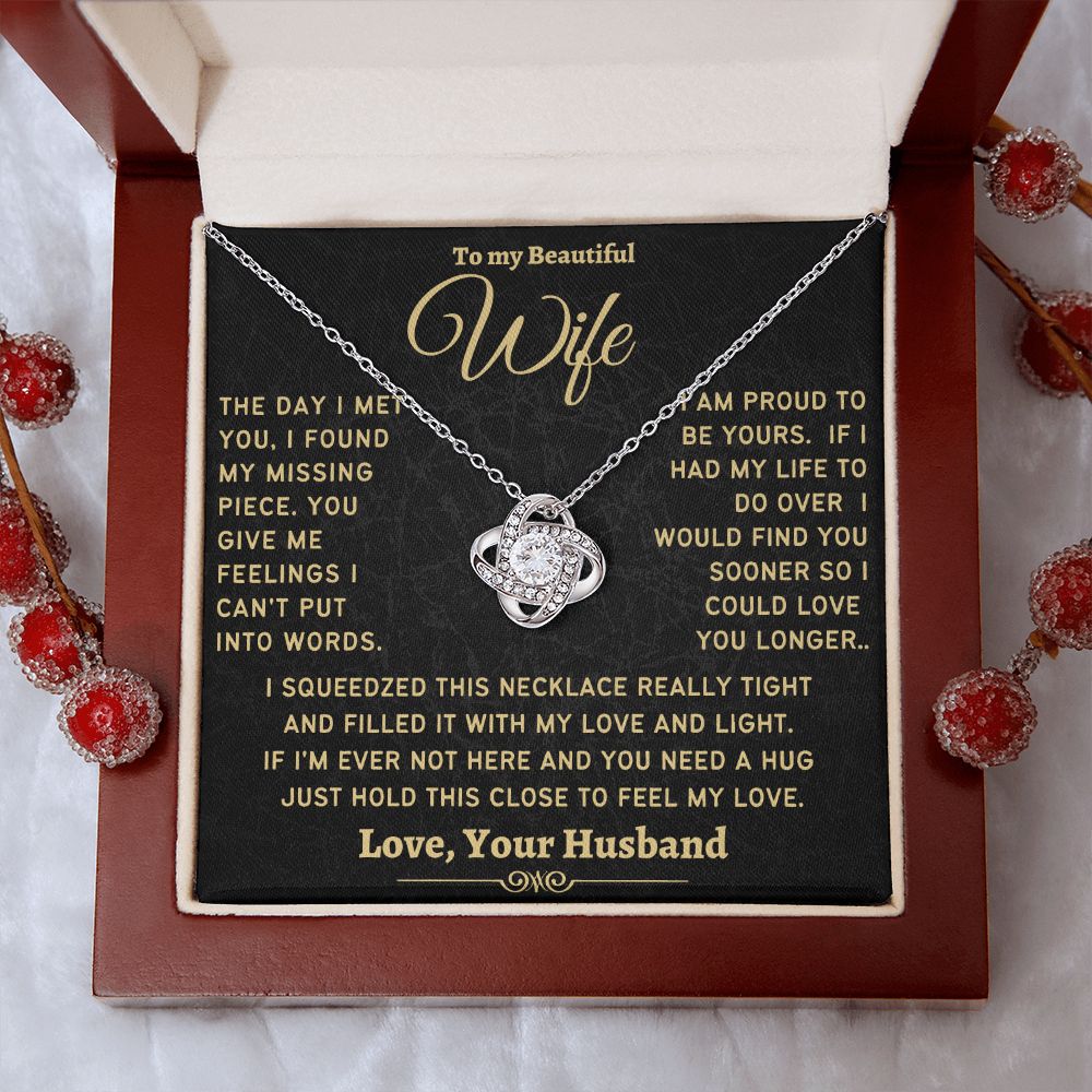 (ALMOST SOLD OUT) Gift for Wife - Love you longer