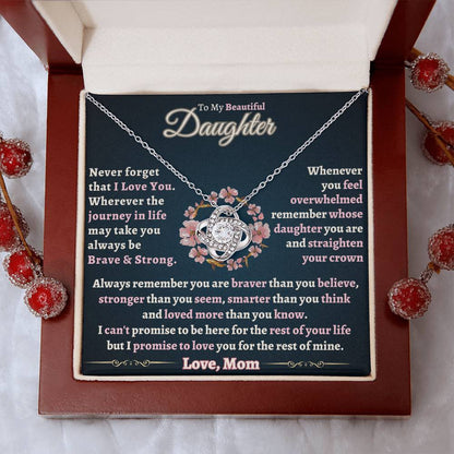 Heartfelt Gift for Daughter from Mom - Loved more than you know - TFG