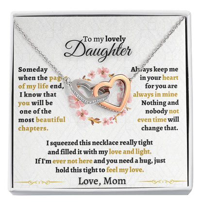 Beautiful Gift for Daughter from Mom - Beautiful Chapters - Interlocking Hearts