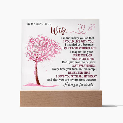 (ALMOST SOLD OUT) Gift for Wife - Eternal Love Lamp - FGH