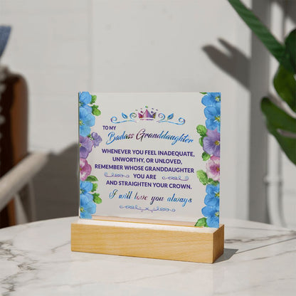 Keepsake for Granddaughter - Crown