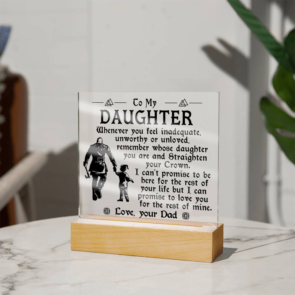 (ALMOST SOLD OUT) Gift for Daughter from Dad