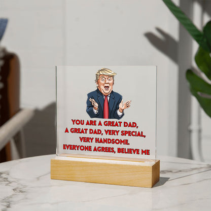 Father's Day Gift for Dad - Plaque