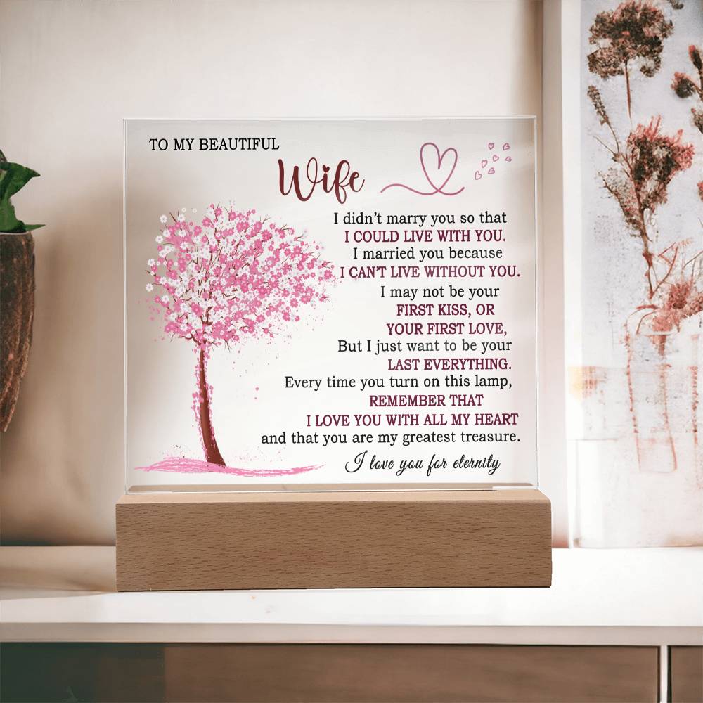 (ALMOST SOLD OUT) Gift for Wife - Eternal Love Lamp