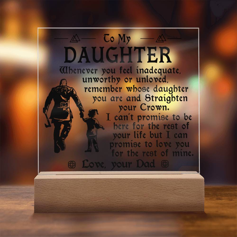 (ALMOST SOLD OUT) Gift for Daughter from Dad