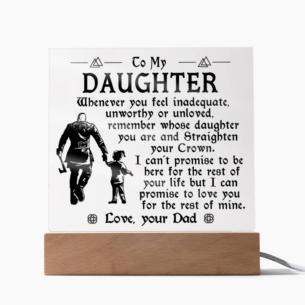 (ALMOST SOLD OUT) Gift for Daughter from Dad