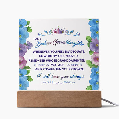 Keepsake for Granddaughter - Crown