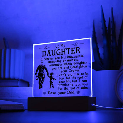 (ALMOST SOLD OUT) Gift for Daughter from Dad
