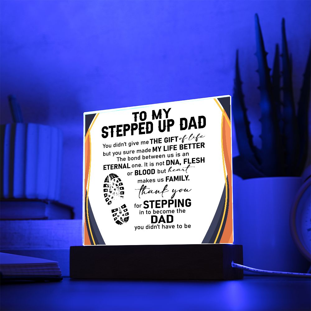 (ALMOST SOLD OUT) Customized Father's Day Gift for Stepped Up Dad