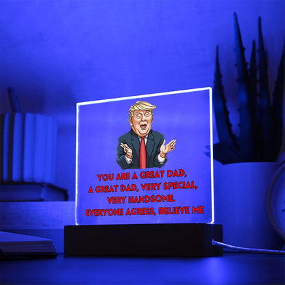 Father's Day Gift for Dad - Plaque