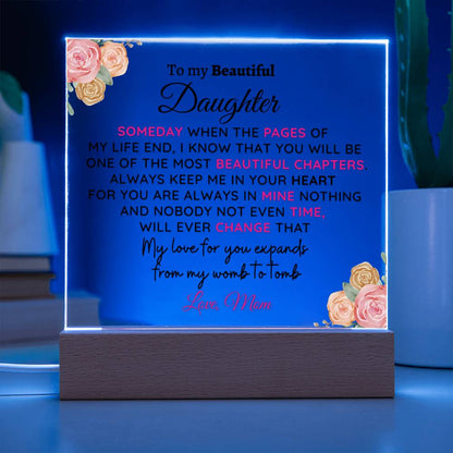 Gift for Daughter - Womb to Tomb