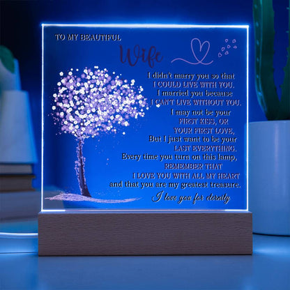 (ALMOST SOLD OUT) Gift for Wife - Eternal Love Lamp