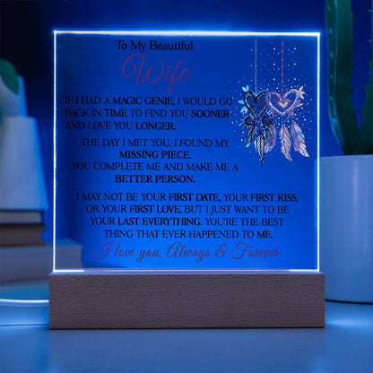 (ALMOST SOLD OUT) Gift for Wife - You Complete Me - TFG