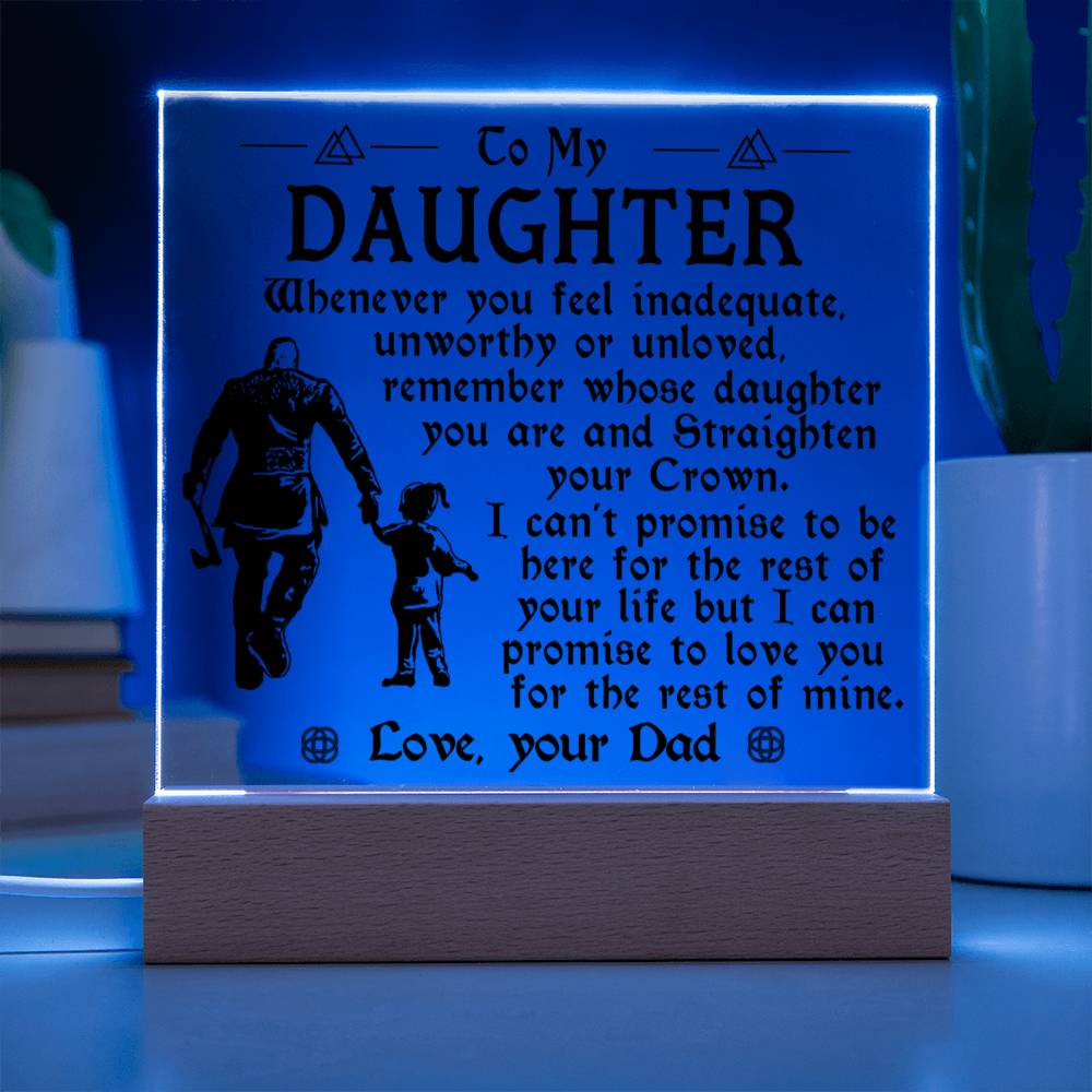 (ALMOST SOLD OUT) Gift for Daughter from Dad