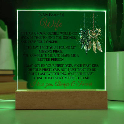 (ALMOST SOLD OUT) Gift for Wife - You Complete Me - TFG