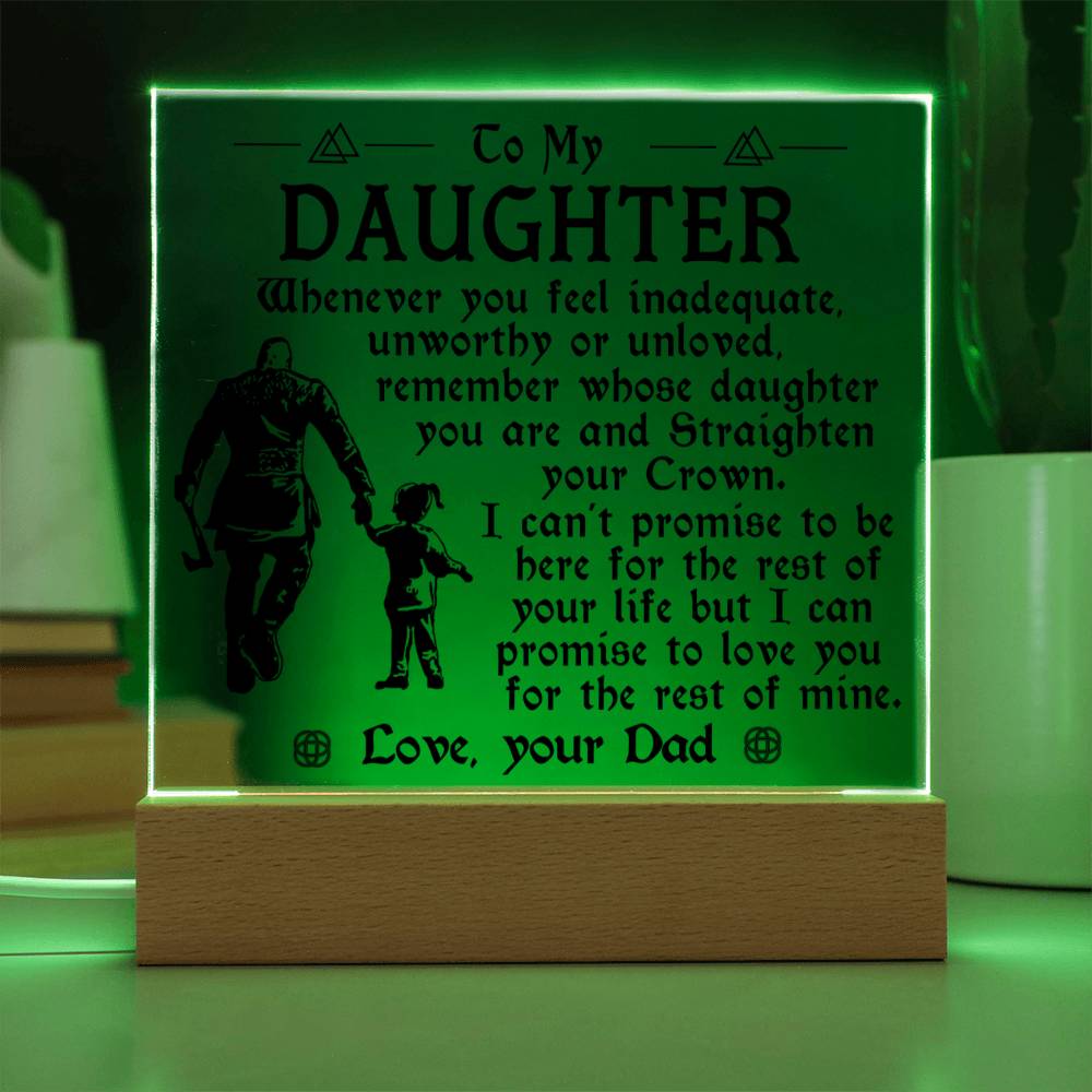 (ALMOST SOLD OUT) Gift for Daughter from Dad