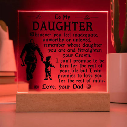 (ALMOST SOLD OUT) Gift for Daughter from Dad