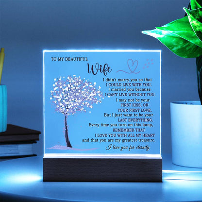 (ALMOST SOLD OUT) Gift for Wife - Eternal Love Lamp - FGH