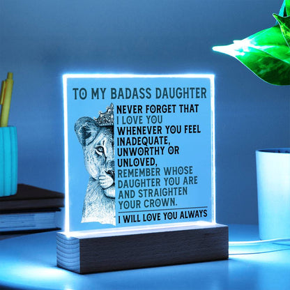 Empowering Gift for Daughter - I Will Always Love You
