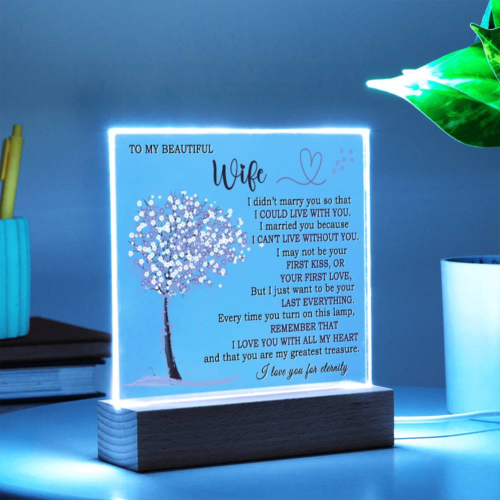 (ALMOST SOLD OUT) Gift for Wife - Eternal Love Lamp