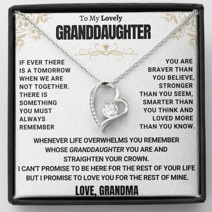 [ALMOST SOLD OUT] BEAUTIFUL HEARTFELT GIFT FOR GRANDDAUGHTER HEART NECKLACE