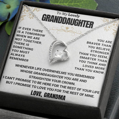 [ALMOST SOLD OUT] BEAUTIFUL HEARTFELT GIFT FOR GRANDDAUGHTER HEART NECKLACE