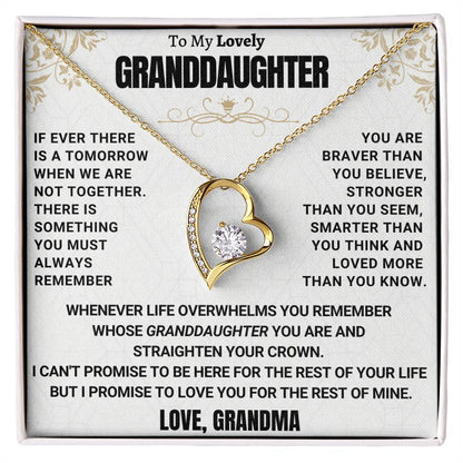[ALMOST SOLD OUT] BEAUTIFUL HEARTFELT GIFT FOR GRANDDAUGHTER HEART NECKLACE