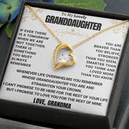 [ALMOST SOLD OUT] BEAUTIFUL HEARTFELT GIFT FOR GRANDDAUGHTER HEART NECKLACE