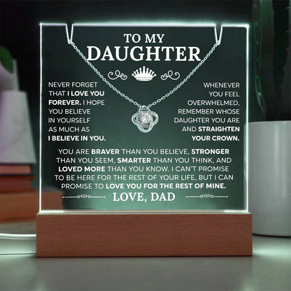 Heartfelt Keepsake Gift for Daughter from Dad