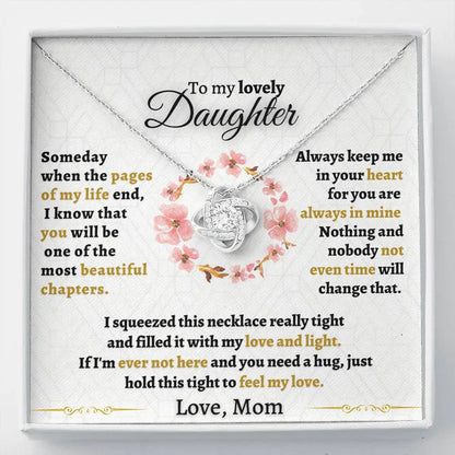 (ALMOST SOLD OUT) Gift for Daughter from Mom - Magnetic Keepsake Card - FGH