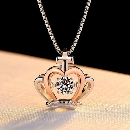 To My Badass Daughter From Dad Crown necklace