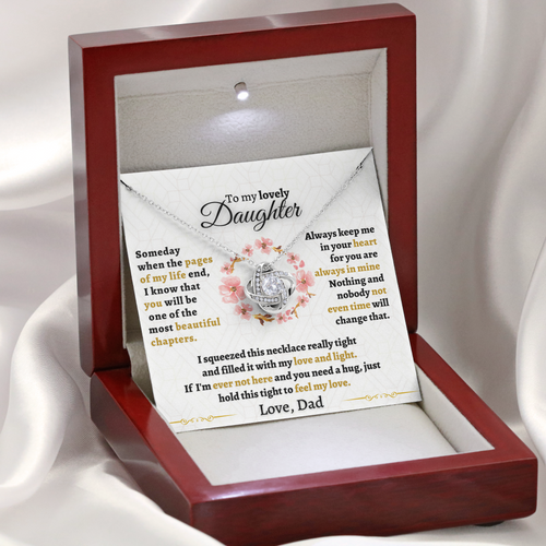 Necklace to Daughter from Dad – A Heartfelt Daughter Necklace from Father