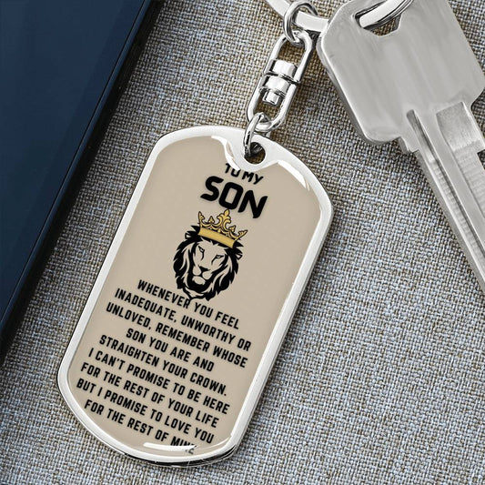 Keepsake Gift for Son - Remember whose son you are