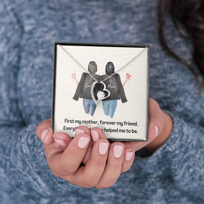 Personalized Gift For Mothers Day First My Mother Forever My Friend