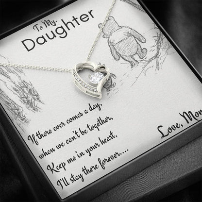 To My Daughter Keep Me In Your Heart Gift For Daughter From Mom