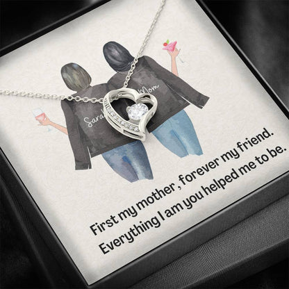Personalized Gift For Mothers Day First My Mother Forever My Friend