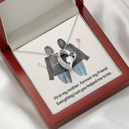 Personalized Gift For Mothers Day First My Mother Forever My Friend